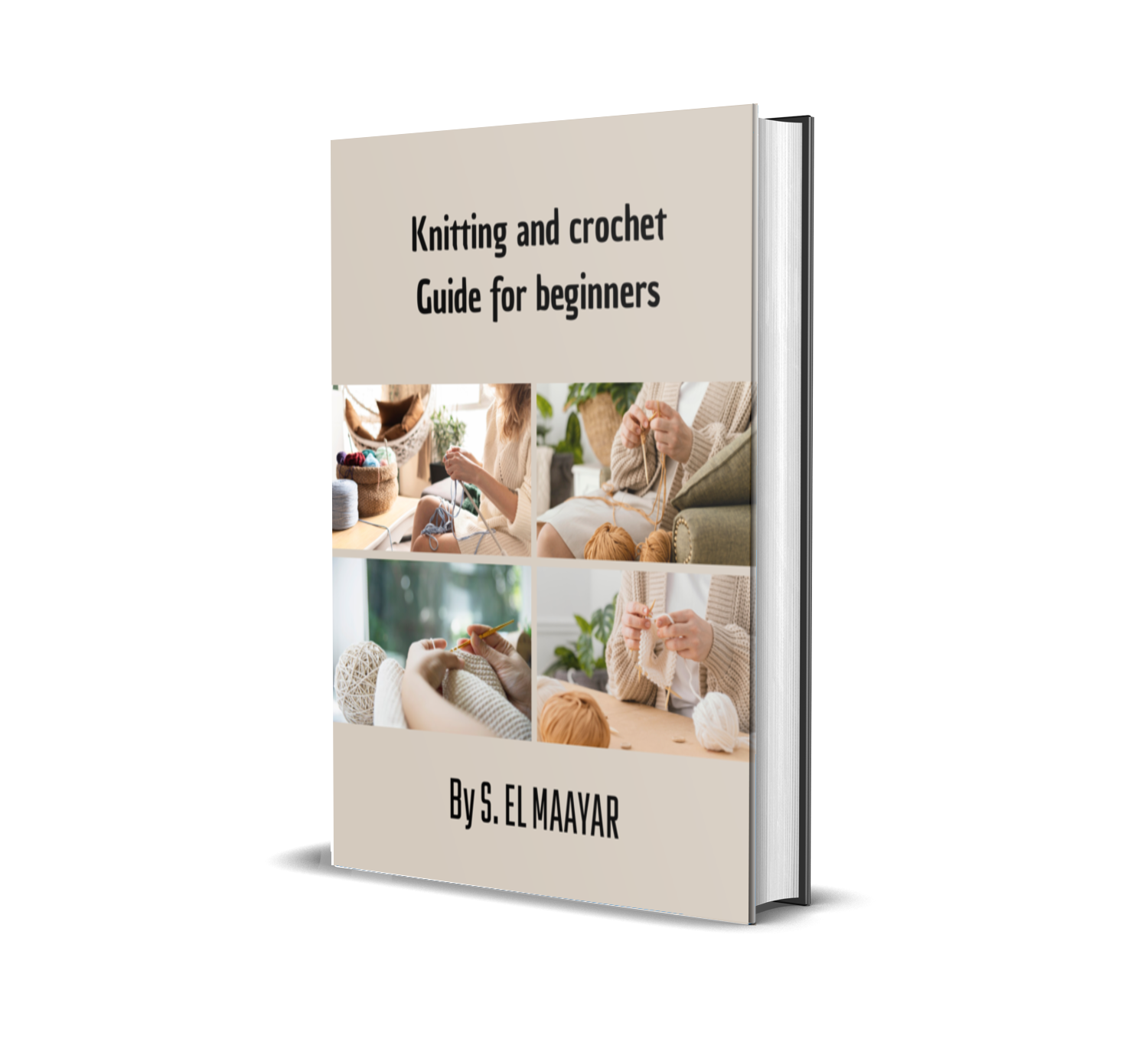 Crochet & knitting techniques-Bundle ebook (get 2 for 1) featuring a guide for beginners by S. El Maayar.